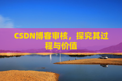 CSDN博客审核，探究其过程与价值